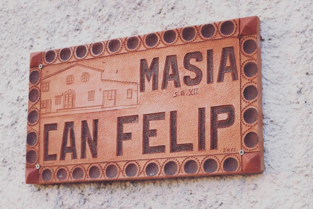 Masia Can Felip B&B Llinars del Valles Exterior foto